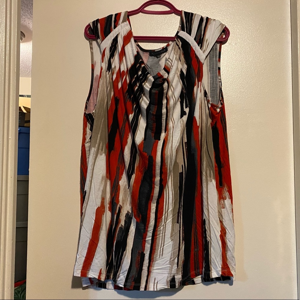 ADDITION ELLE MULTI-COLOR SLEEVELESS TOP